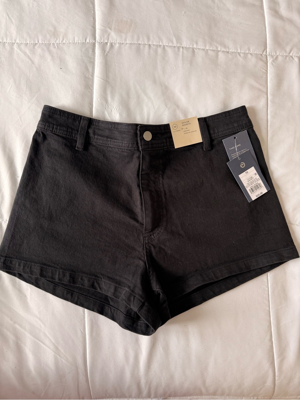 Universal Thread Black High-Rise Jean Shorts